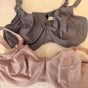 CHANTELLE 38 D Minimizer bra set of two